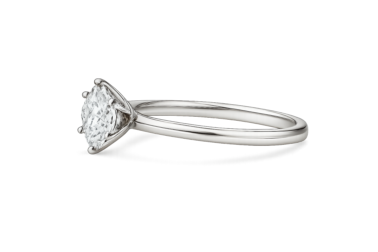 Ring angled view with transparent background