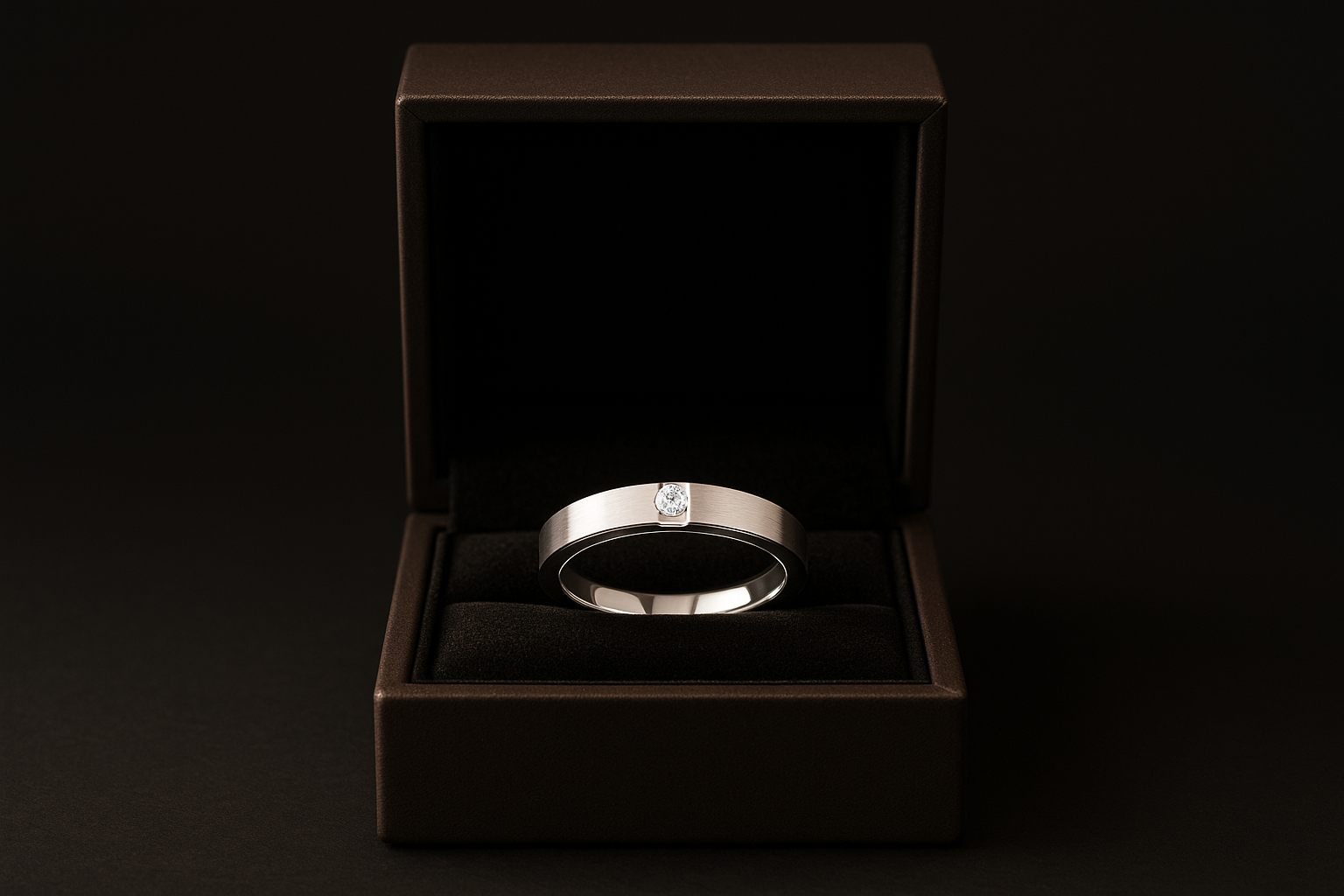 Ring in jewelry box