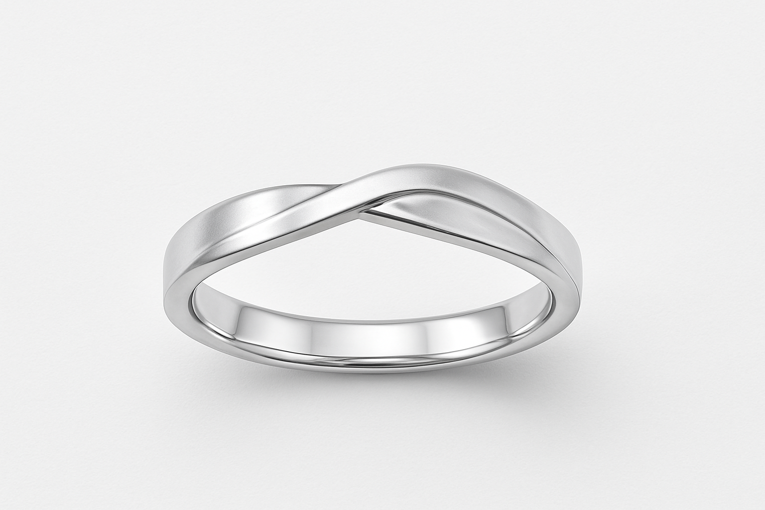 Ring laying flat
