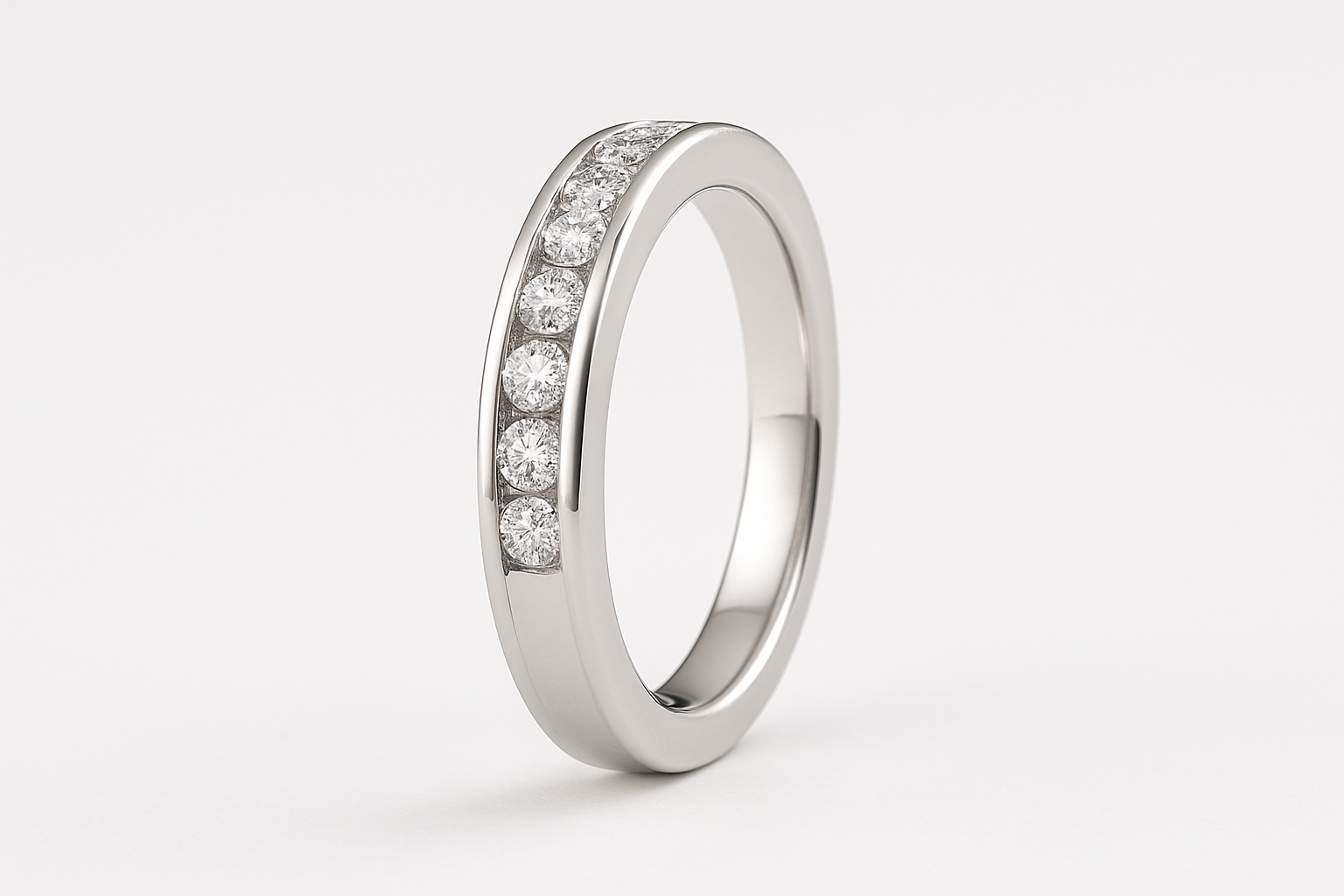 Ring standing upright