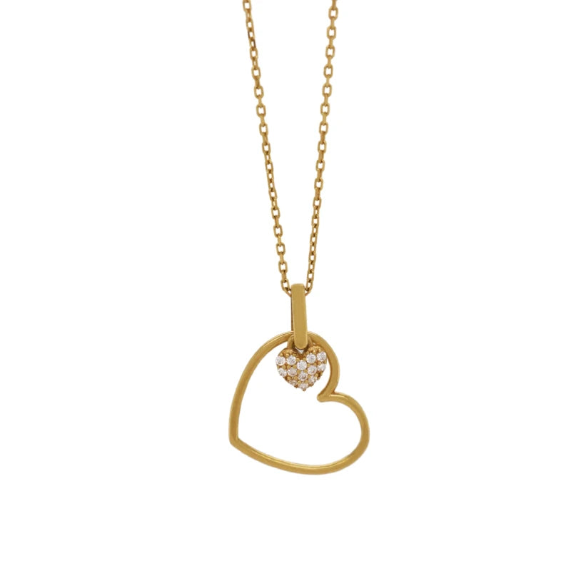YJ Hartvormige Ketting